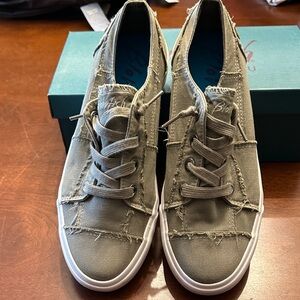 Blowfish Olive Canvas Sneakers